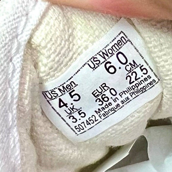 VANS Women's Old Skool True White Packing Tape size 6M - Picture 9 of 9